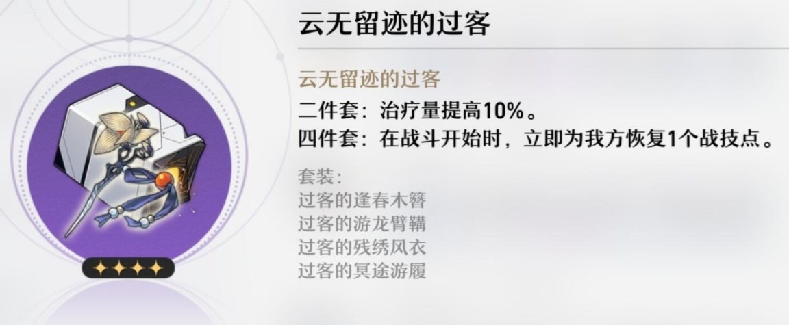 崩坏星穹铁道有哪些遗器_崩坏星穹铁道遗器套装大全一览