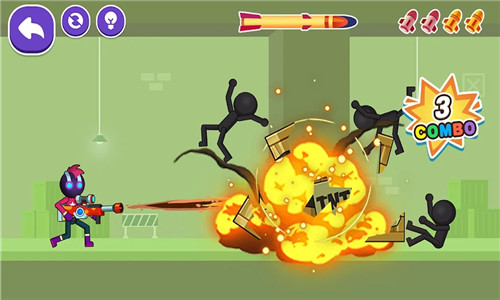 特种火柴人大战(Shot Cannonry-Crazy War)2