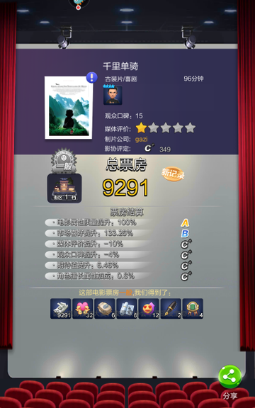 票房大卖王无限钻石金币版2