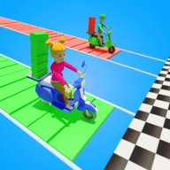 桥梁自行车竞赛(Bridge Bike Race!)_logo