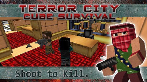 可怕的方块生存Terror City Cube Survival2