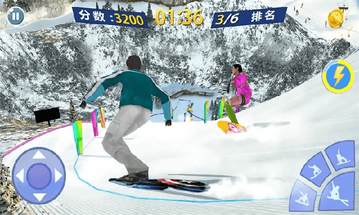 自由滑雪特技大师3