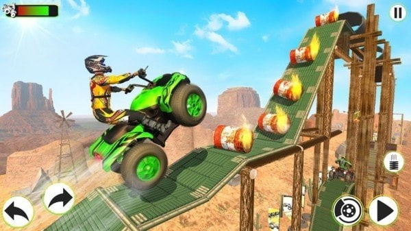 摩托特技赛车Bike Stunt Racing0
