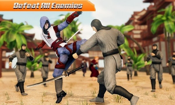 忍者英雄搏击Ninja King Fighting Games0