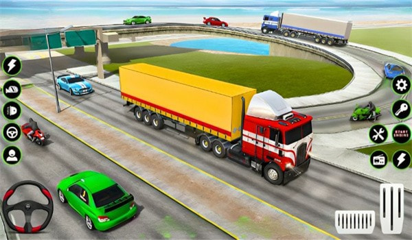 黄金色的卡车模拟器Gold Transport Truck Simulator0