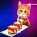 猫猫寿司店（cat sushi restaurant）_logo